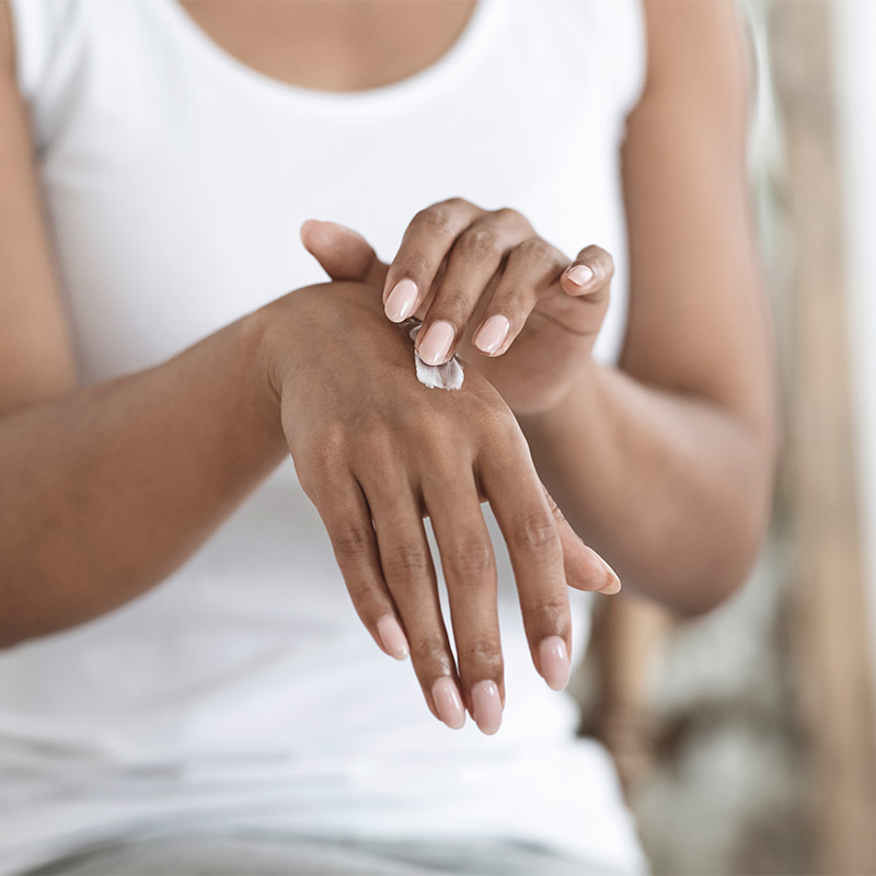 hudpleje med CBD til hudproblemer